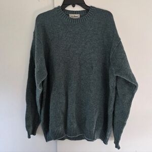 L.L. Bean Men's Crewneck Wool Sweater